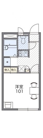 レオパレスハピネス湘南の物件間取画像